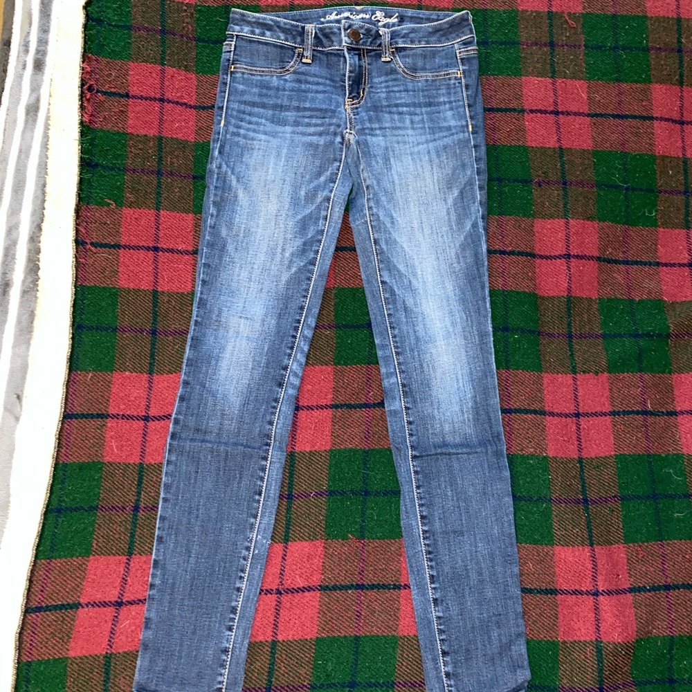 4 regular skinny jeggings from American Eagle Outfitters!